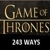 Game of Thrones 243 Ways